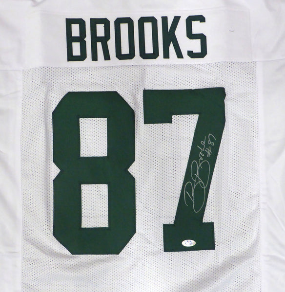 Green Bay Packers Robert Brooks Autographed Signed White Jersey PSA/DNA #3T12308
