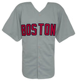 Wade Boggs Signed Grey Custom Baseball Jersey w/HOF'05 - (SCHWARTZ COA)