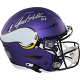 Jared Allen Autographed Minnesota Vikings Speedflex Helmet Beckett Witness 55177