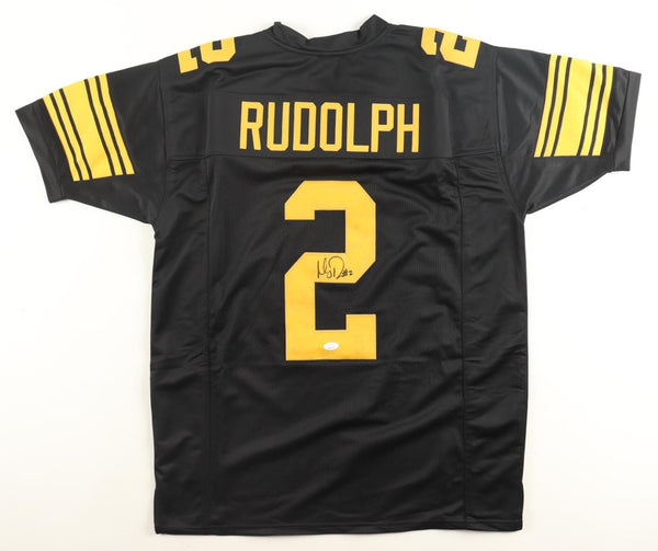 Mason Rudolph Signed Pittsburgh Steelers Color Rush Jersey (JSA COA) Q.B.