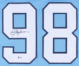 Lawrence Taylor Signed North Carolina Tar Heels Jersey (Beckett) N.Y. Giants L.B