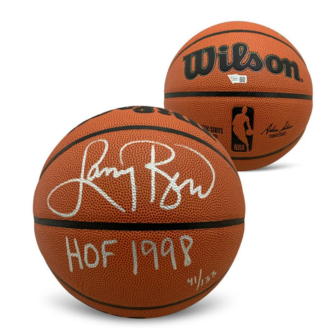 Larry Bird Autographed NBA Signed Full Size Basketball HOF 1998 Fanatics LE 133