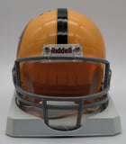 Jack Butler HOF Pittsburgh Steelers Signed/Inscr Mini Football Helmet JSA 212267