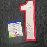Anfernee Simons Signed Jersey PSA/DNA Portland Trail Blazers Autographed