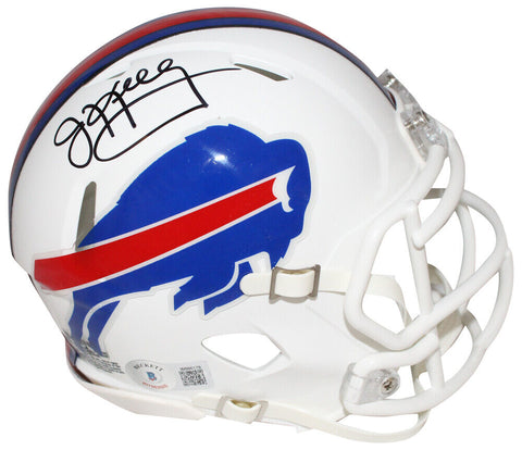 Jim Kelly Autographed/Signed Buffalo Bills Mini Helmet Spd Beckett 40818
