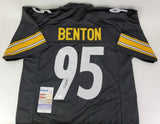 Keeanu Benton Signed Pittsburgh Steelers Jersey (JSA COA) 2023 Rookie Nose Tckle