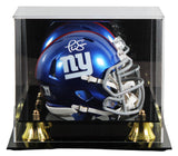Giants Phil Simms Authentic Signed Speed Mini Helmet W/ Case BAS Witnessed