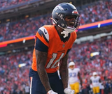 Troy Franklin Signed Denver Broncos Pro Cut Jersey (Beckett) 2024 Rnd Pck Oregon