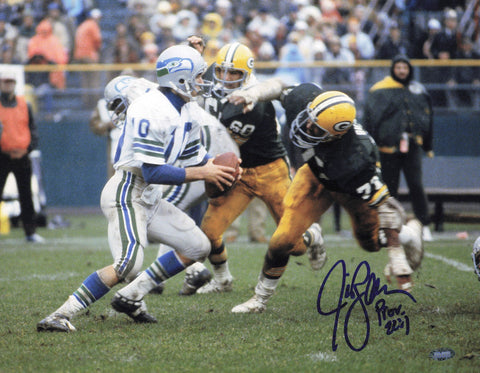 Jim Zorn Autographed Signed 11x14 Photo Seattle Seahawks MCS Holo #64187