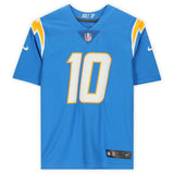Justin Herbert Autographed LA Chargers Powder Blue Nike Limited Jersey Fanatics
