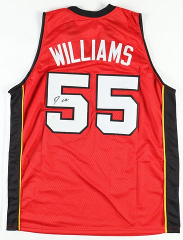 Jason Williams Signed Miami Heat Jersey (JSA COA) 2006 NBA Champion Point Guard