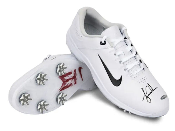 Tiger Woods Autographed Nike Air Zoom Tiger Woods 2020 Golf Shoes UDA