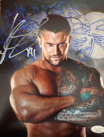 Karrion Kross Arms Folded Autographed Signed 8" x 10" WWE Wrestling Photo JSA
