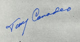 Tony Canadeo HOF Autographed 8x10 B/W Photo Green Bay Packers JSA 180877