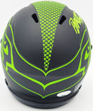 BYRON MURPHY II AUTOGRAPHED SEAHAWKS ECLIPSE BLACK MINI HELMET MCS 235601