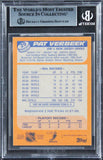 Devils Pat Verbeek Authentic Signed 1988 Topps #29 Card BAS Slabbed 1