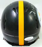 Derek Watt Autographed Pittsburgh Steelers Speed Mini Helmet - JSA W Auth *Silve