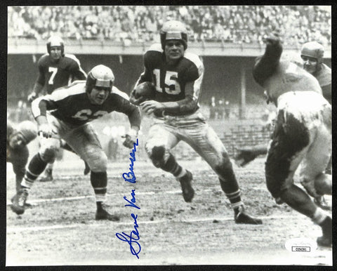 Steve Van Buren HOF Philadelphia Eagles Signed/Autographed 8x10 Photo JSA 196217