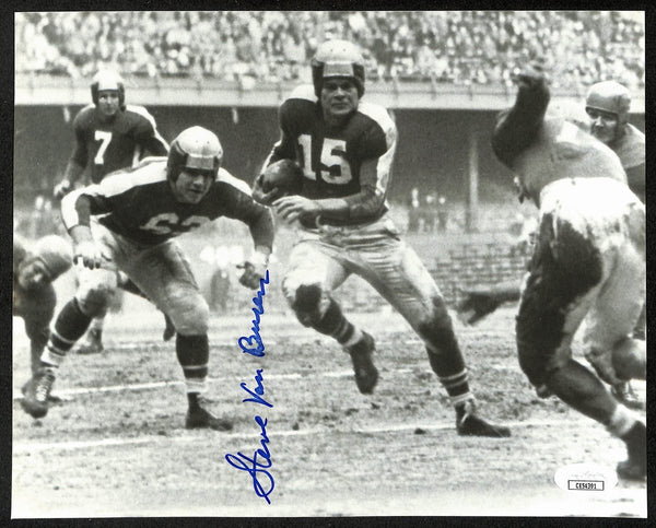 Steve Van Buren HOF Philadelphia Eagles Signed/Autographed 8x10 Photo JSA 196217
