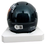 Zack Baun Signed/Autographed Green Mini SB LIX Champions Helmet Beckett 198928