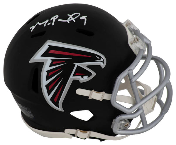 Michael Penix Jr. Signed Falcons Riddell Speed Mini Helmet (SCHWARTZ SPORTS COA)