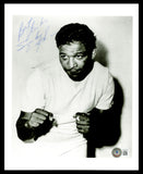 Sugar Ray Robinson Autographed 8x10 Photo "Best Wishes" Beckett BAS #AC85227