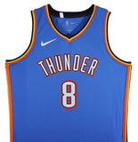 Thunder Jalen Williams Signed Blue Nike Icon Finals Edition Swingman Jersey JSA
