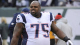 Vince Wilfork Signed New England Patriots Jersey (JSA) 2xSuper Bowl Champion D.T