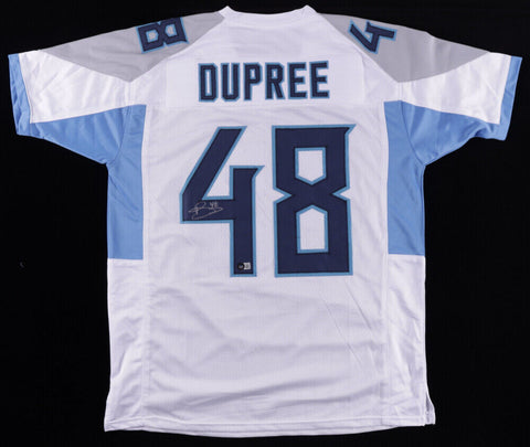 Bud Dupree Signed Tennessee Titans Jersey (Beckett) 1st Round Pick 2015 L.B.