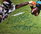 Von Miller Autographed/Inscribed "SB50 MVP" 16x20 DLX Framed SB50 Photo BAS COA