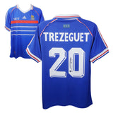David Trezeguet Signed France Soccer Jersey #20 with Beckett Witness