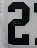 Joe Bellino Autographed/Signed College Style White XL Jersey Heisman 10475