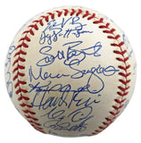 1997 Rangers (33) Rodriguez, Clark, Gonzalez Signed Oal Baseball BAS #AC01909