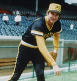 Rick Rhoden Signed Pittsburgh Pirates Jersey (TSE) 2xAll Star Pitcher 1976 & 86