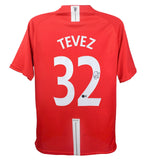 Carlos Tevez Signed Manchester United Nike Soccer Jersey/Beckett/ Team Argentina