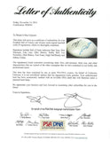 HOF & Alumni Authentic Autographed Football 29 Sigs Unitas Starr PSA W06501