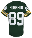 Dave Robinson (PACKERS) Signed Green Custom Football Jersey w/HOF 2013 -(SS COA)