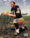 Jim Taylor Autographed 8x10 Photo Packers Good Luck HOF 1976 Beckett QR #BS31999
