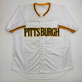 Autographed/Signed Paul Skenes Pittsburgh White Baseball Jersey JSA COA