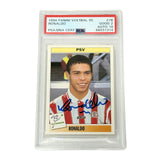 Ronaldo Nazario Signed 1994 Panini Voetbal 95 PSV Eindhoven #78 - PSA 2 AUTO 10