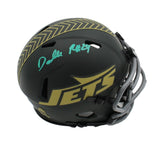 Darrelle Revis Signed New York Jets Speed Salute To Service 4 NFL Mini Helmet
