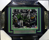 Richard Sherman & Malcolm Smith Auto Framed 8x10 Photo Seahawks The Tip MCS Holo