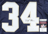 Drayk Bowen Signed Notre Dame Fighting Irish Jersey (JSA COA) 2023 Top Recruit
