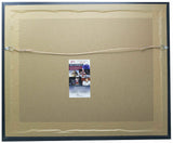 Dirk Nowitzki Signed Framed 11x14 Dallas Mavericks Basketball Photo JSA