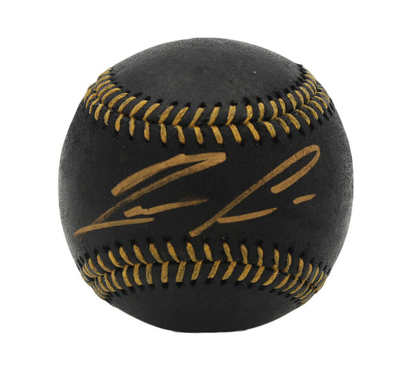 Ronald Acuna Jr. Signed Atlanta Braves Rawlings OML Black Baseball