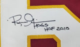 Russ Grimm Signed Washington Redskins Inscribed "HOF 2010" Jersey (JSA COA)