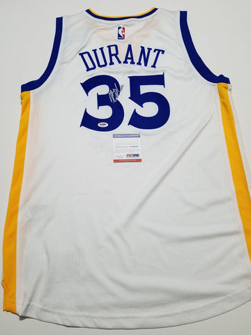 Kevin Durant signed jersey PSA/DNA Golden State Warriors Autographed