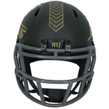 Minkah Fitzpatrick Autographed New York Jets 2025 STS Speed Mini Helmet JSA