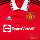 David Beckham Signed Manchester United Adidas Replica Jersey Panini