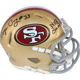 Roger Craig Autographed San Francisco 49ers Mini Helmet 3x Champ Beckett 50842